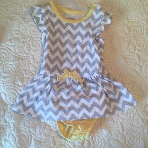 Baby girl summertime outfit